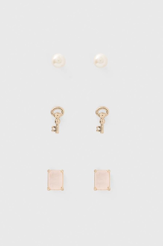 Lauren Ralph Lauren kolczyki 3-pack złoty 14G00225