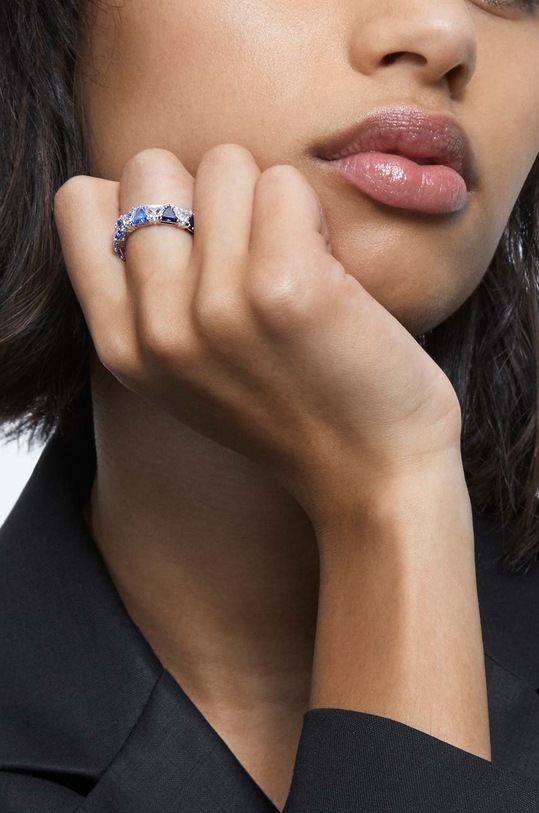 Swarovski inel Ortyx argintiu 5608528