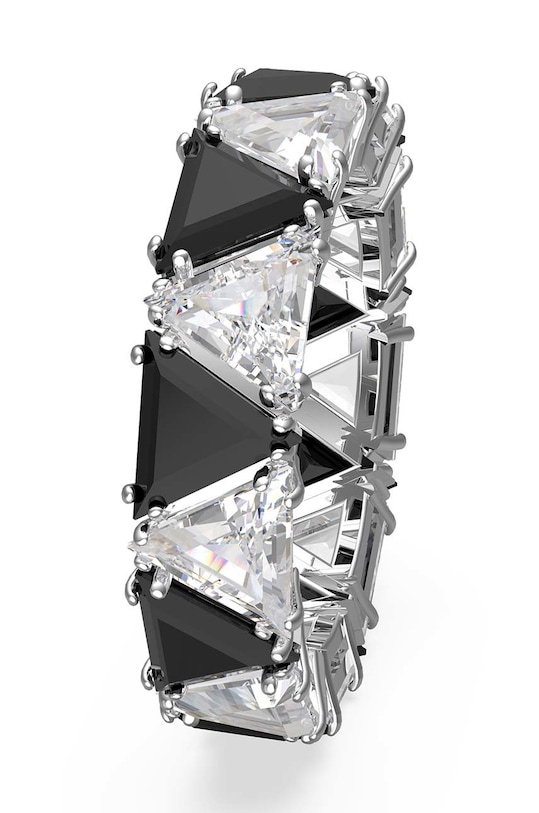 Δαχτυλίδι Swarovski Ortyx 5620672 μαύρο AW22