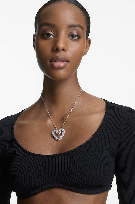 Swarovski nyaklánc 5626176 Una ezüst 5626176