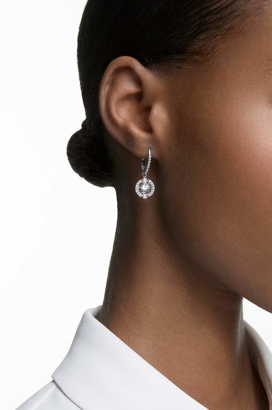 Accesorii Swarovski cercei Sparkling 5504652 argintiu