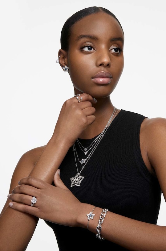 Swarovski pierścionek Constella 5638549 srebrny