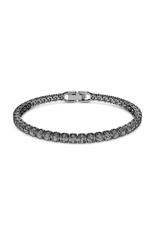 Swarovski bratara Tennis Deluxe negru 5514655