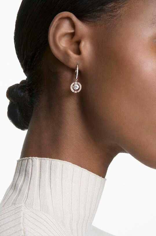 Accesorii Swarovski cercei Sparkling 5504753 aur