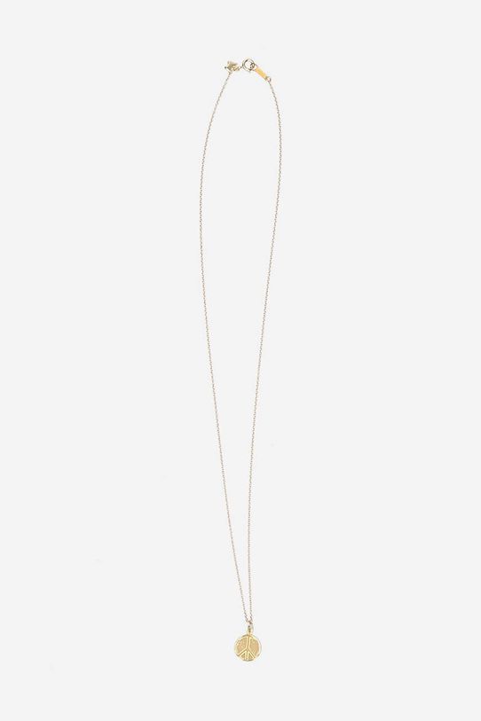 Needles colier din argint placat cu aur Pendant