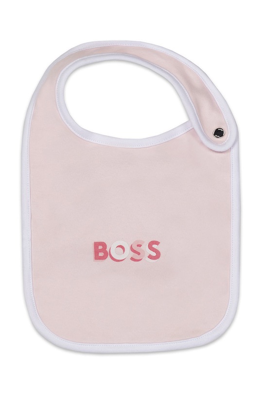 BOSS Podbradnjak za bebe (3 - pack,) J98388.G roza AW22