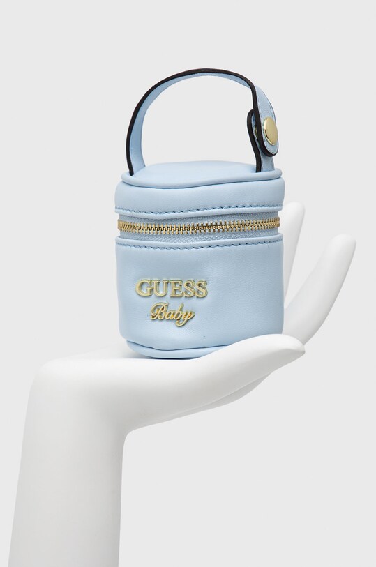 Guess etui na smoczek niemowlęcy Gift Box niebieski H2YZ07.WEU80