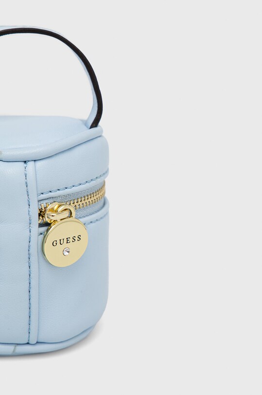 Chłopiec Guess etui na smoczek niemowlęcy H2YZ07.WEU80 niebieski