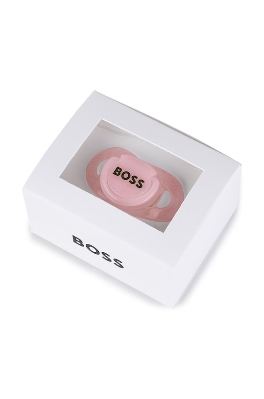 BOSS smoczek niemowlęcy J90P20.K różowy AW22
