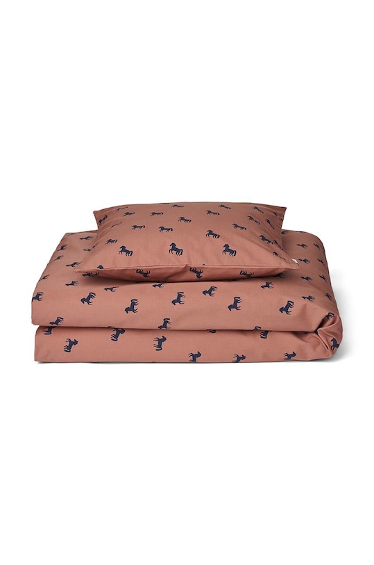 Liewood lenjerie de pat din bumbac pentru copii Carmen roz LW14917