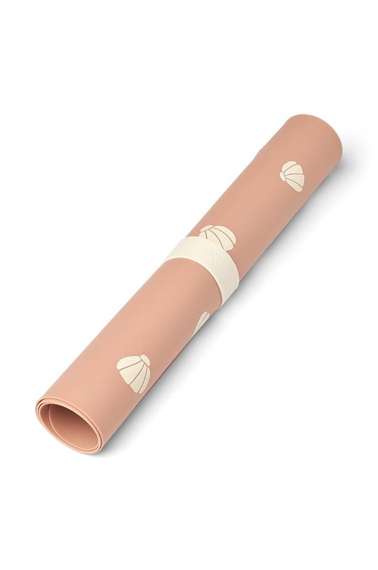 Liewood mata do jedzenia dla dzieci Jude LW15059 pomarańczowy SS25