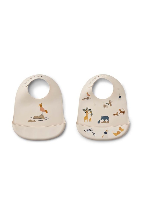 Liewood salopete pentru bebelusi Tilda 2-pack galben LW15128