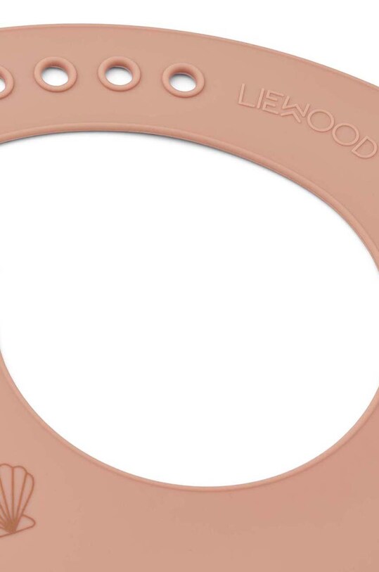 Liewood śliniak niemowlęcy Tilda 2-pack LW15128 pomarańczowy AA00