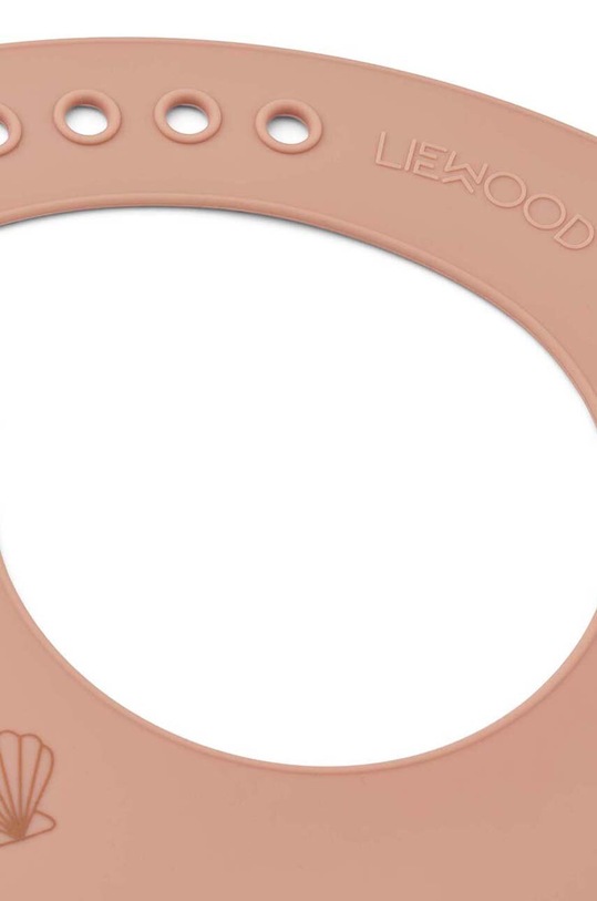 Liewood śliniak niemowlęcy Tilda 2-pack LW15128 pomarańczowy AA00