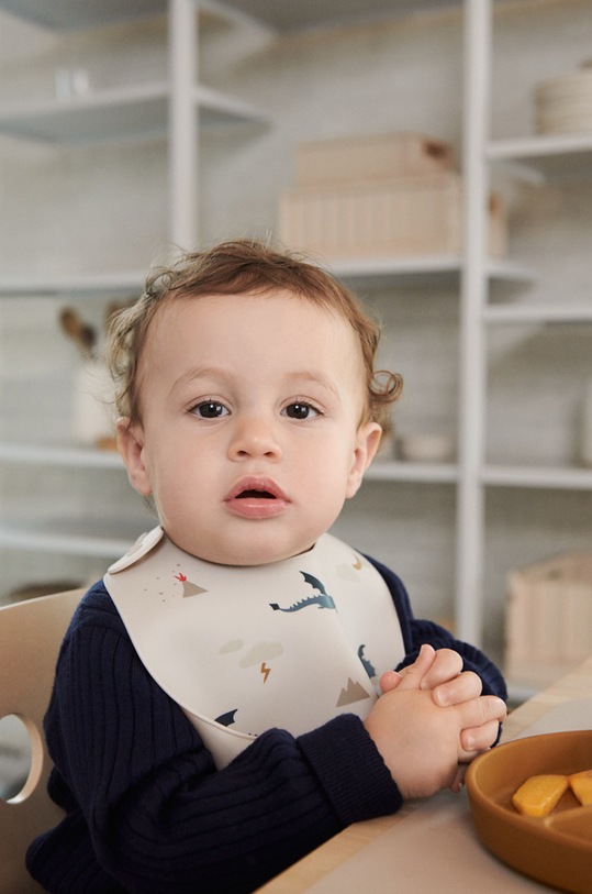 Liewood śliniak niemowlęcy Tilda 2-pack 2-pack beżowy LW15128