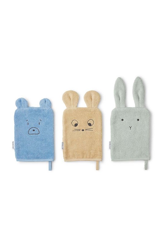 Liewood myjka kąpielowa dla dzieci Sylvester 3-pack Produkt niemowlęcy turkusowy LW12390