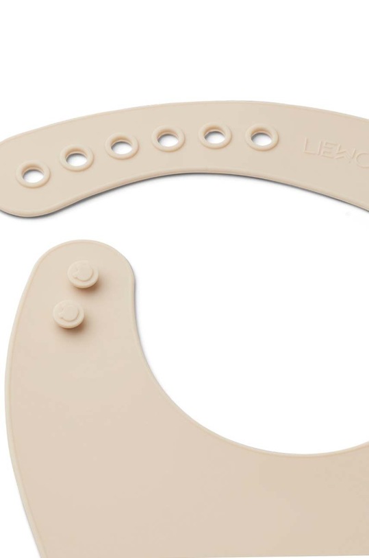 Liewood śliniak niemowlęcy Tilda 2-pack LW12711 beżowy AW24