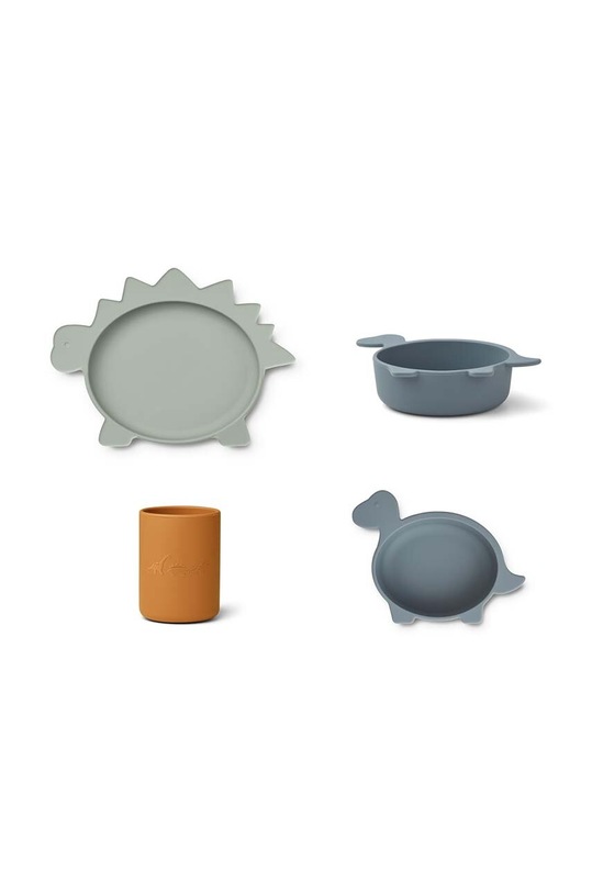 Liewood zestaw obiadowy dla dzieci Cyrus niebieski LW14177