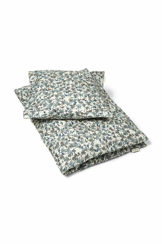 Детско памучно спално бельо Konges Sløjd BABY BEDDING GOTS 70X100 син KS3928