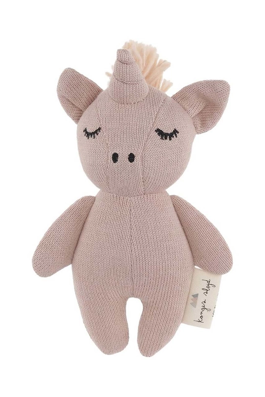 Konges Sløjd mascotă MINI UNICORN 17610 roz AW22