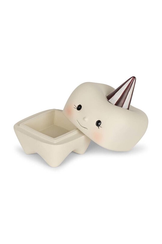 Konges Sløjd cutie de depozitare TOOTH BOX KS1388 alb