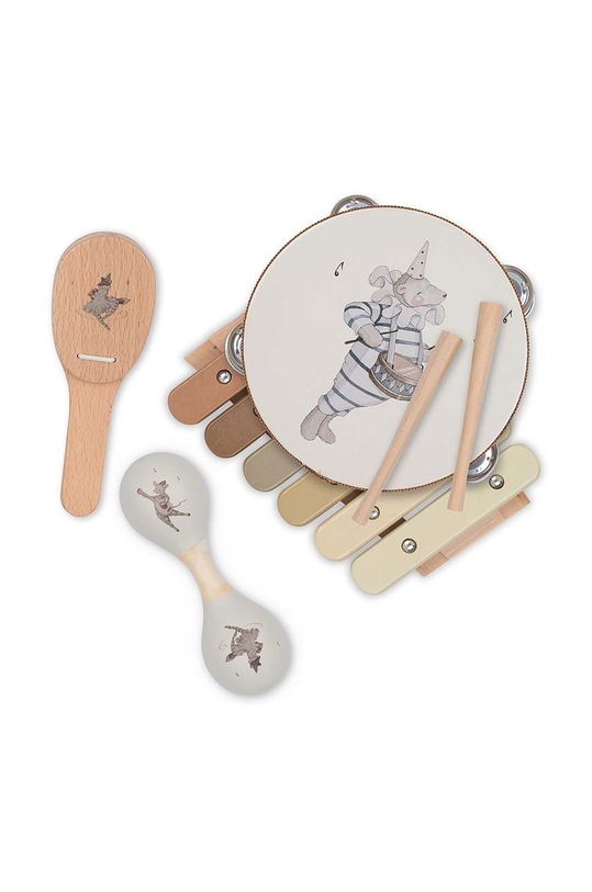 Ξύλινο παιχνίδι για παιδιά Konges Sløjd MUSIC SET πολύχρωμο KS1487