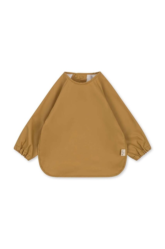 Konges Sløjd salopete pentru bebeluși 2-pack 2 PACK DINNER BIB WITH SLEEVES bej KS2474