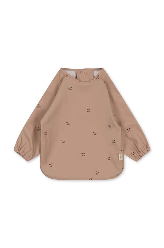 Детский слюнявчик Konges Sløjd 2 шт 2 PACK DINNER BIB WITH SLEEVES KS2474 бежевый