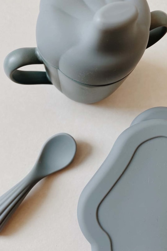 Konges Sløjd set pranzo bambino/a KS1873 blu SS24