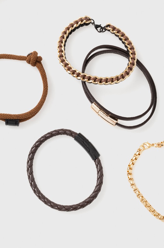 Náramek Aldo Maldini ( 5-pak) 5-pack hnědá MALDINI.200