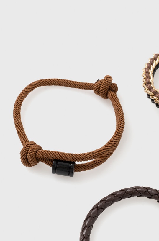 Doplňky Náramek Aldo Maldini ( 5-pak) MALDINI.200 hnědá