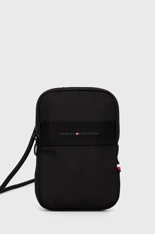 Ovitek za telefon Tommy Hilfiger črna AM0AM10472.9BYY