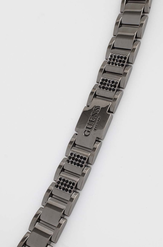 Браслет Guess JUMB01.341JW чёрный AW22