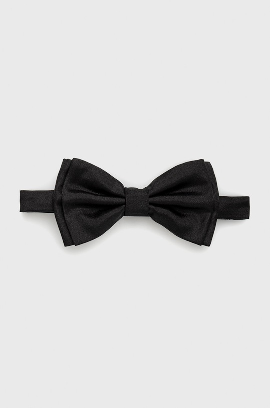 BOSS papion de mătase negru 50480280