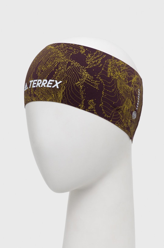 adidas TERREX opaska na głowę HM4258.M brązowy AW22