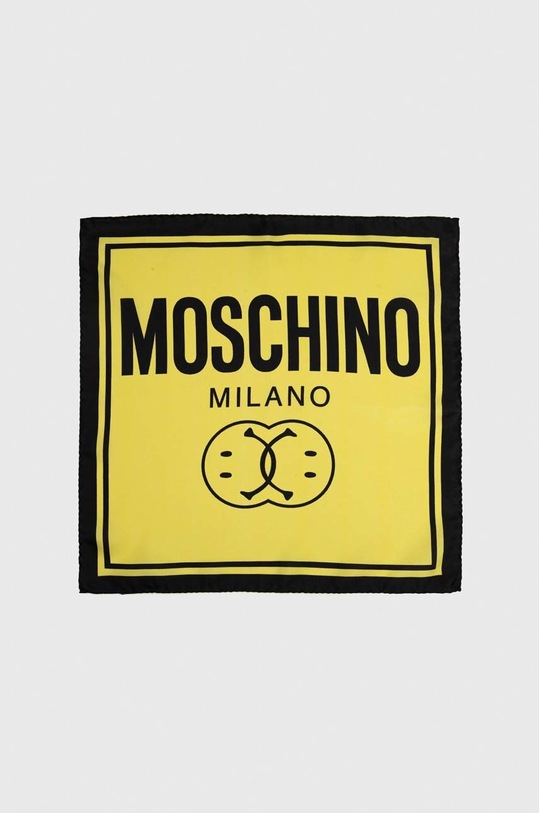 Doplňky Hedvábný kapesníček Moschino x Smiley M5690.50209 žlutá