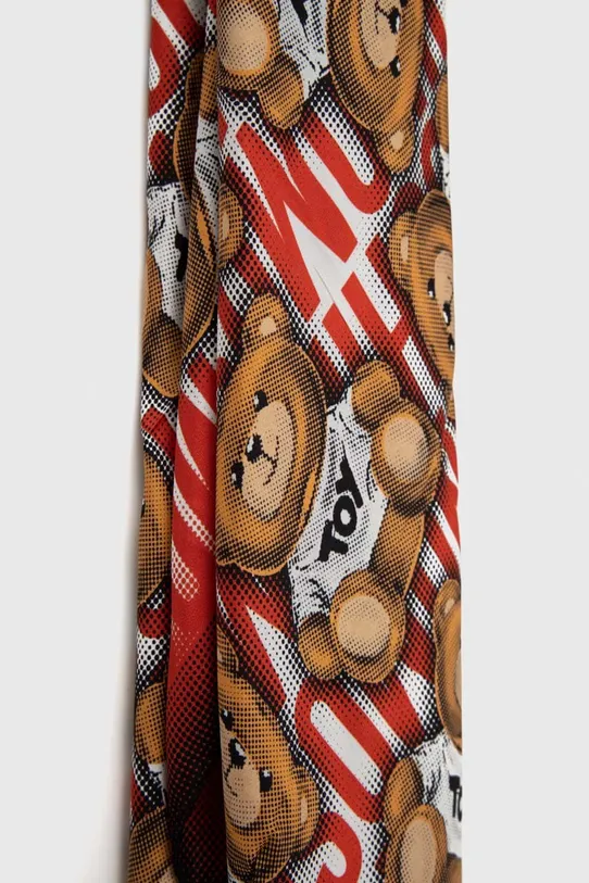 Moschino foulard in seta M2874.03548 rosso AW22