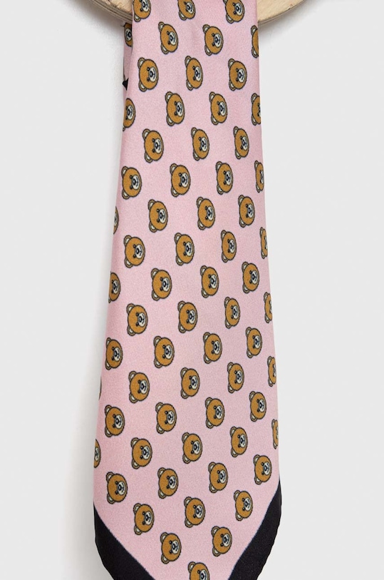 Hedvábný kapesníček Moschino M5261.E5000 růžová AW25