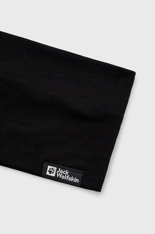 Jack Wolfskin opaska na głowę Merino 1910721 czarny AW22