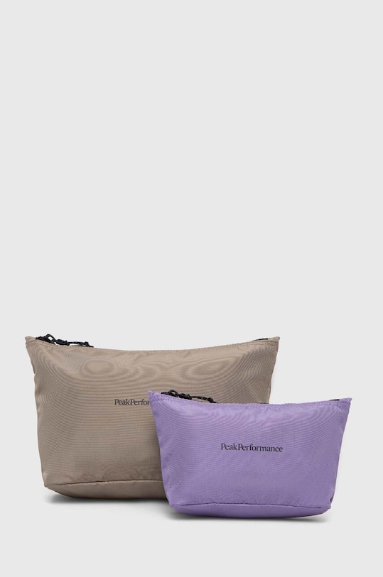 Peak Performance kosmetyczka 2-pack zielony G77942