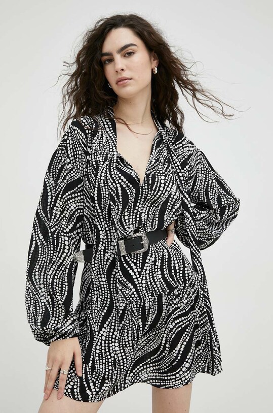 Блузка The Kooples чорний FTOP25047K