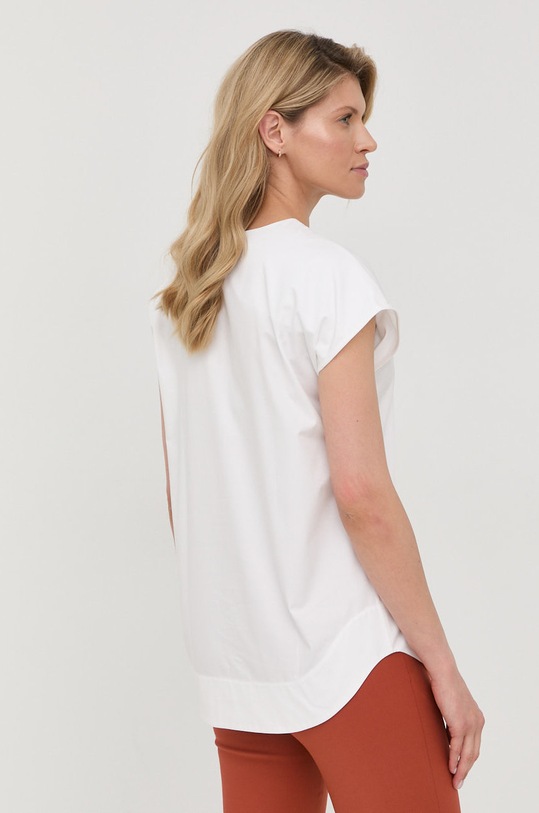 Îmbrăcăminte Tiger Of Sweden bluza din bumbac S70412012 alb