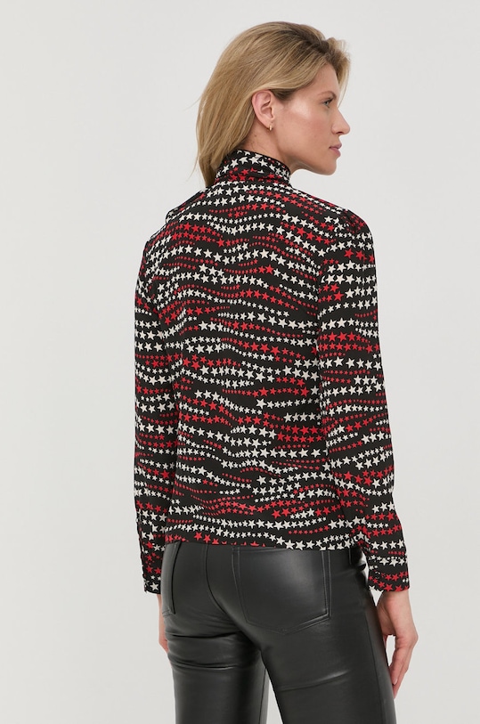 Odzież Red Valentino bluzka jedwabna 1R3AB1Y06HS czarny