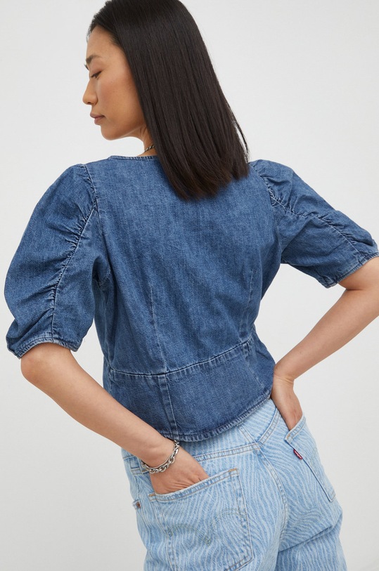 Odzież Levi's koszula jeansowa A3357.0002 granatowy