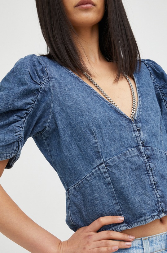 Levi's koszula jeansowa A3357.0002 granatowy