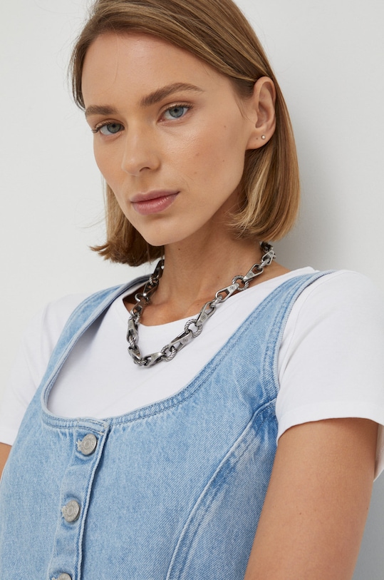 Džínový top Levi's A3358.0000 modrá