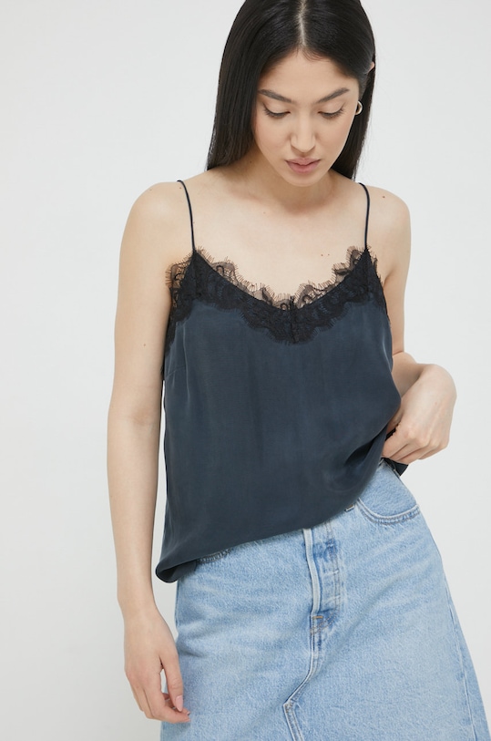 Superdry bluzka granatowy W6011237A.98T