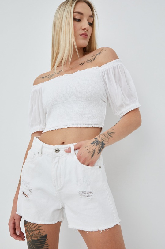 Halenka Superdry bílá W6011290A.T7X