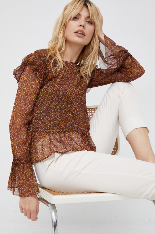 Blúzka Pepe Jeans Gaura regular viacfarebná PL304340.262