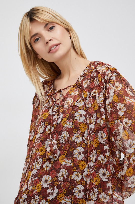 Pepe Jeans bluzka casual multicolor PL304336.262